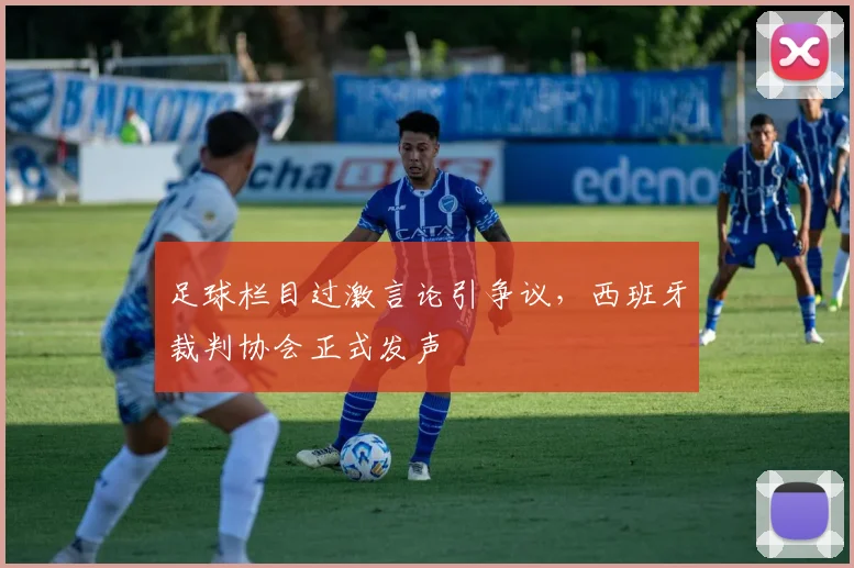 足球栏目过激言论引争议,西班牙裁判协会正式发声