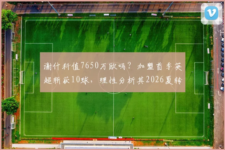谢什科值7650万欧吗？加盟首季英超斩获10球，理性分析其2026夏转真实性价比