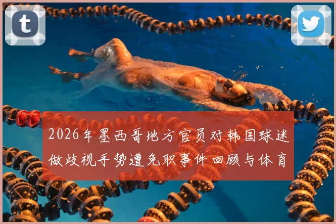2026年墨西哥地方官员对韩国球迷做歧视手势遭免职事件回顾与体育种族歧视现象分析